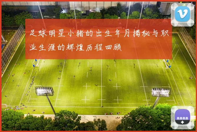 足球明星小猪的出生年月揭秘与职业生涯的辉煌历程回顾